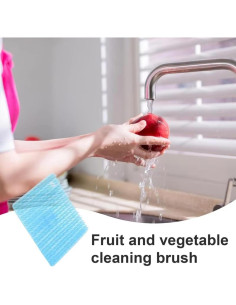 6 Cepillos de Limpieza de Verduras Genérico Multiusos 2