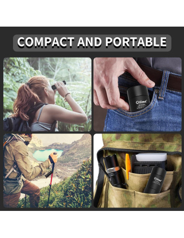 Telescopio Monocular Compacto OLIMT 8x32 Impermeable