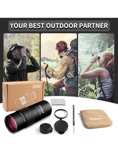 Telescopio Monocular Compacto OLIMT 8x32 Impermeable