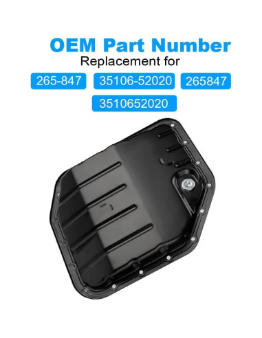 Bandeja de Aceite de Transmisión VANJING para Toyota y Scion