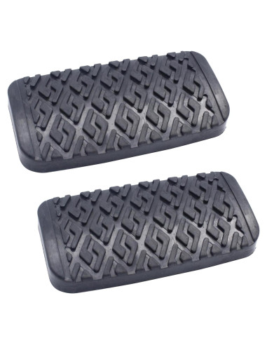 Cubierta de Pedal de Freno SHLPDFM 2 Pcs Negra para Toyota