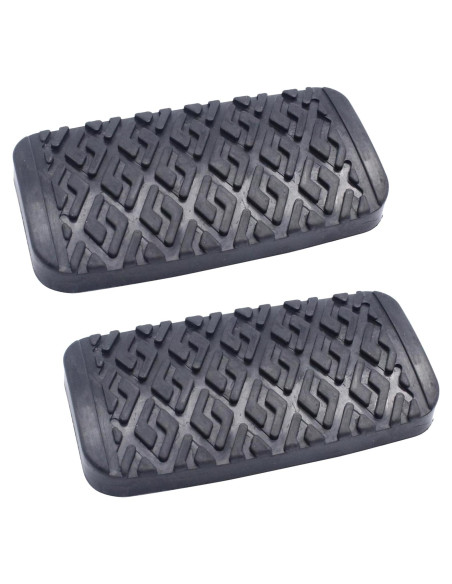 Cubierta de Pedal de Freno SHLPDFM 2 Pcs Negra para Toyota
