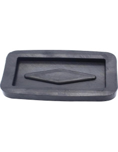 Cubierta de Pedal de Freno SHLPDFM 2 Pcs Negra para Toyota 2