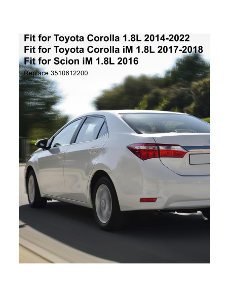 Cárter de Aceite de Transmisión Vaticas para Toyota Corolla 1.8L