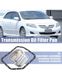 Kit Junta Filtro Aceite Transmisión X AUTOHAUX Toyota Corolla 2009-2013 2