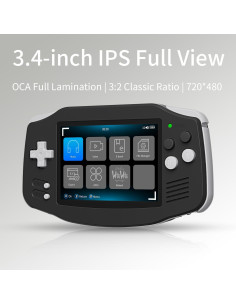 Consola de Juegos Portátil ANBERNIC RG34XX 32GB + 64GB Retro 2