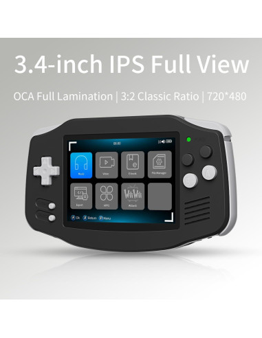 Consola de Juegos Portátil ANBERNIC RG34XX 32GB + 64GB Retro