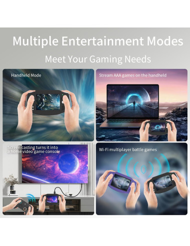 Consola de Juegos Portátil ANBERNIC RG34XX 32GB + 64GB Retro