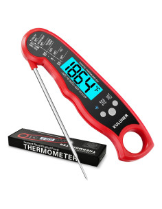 Termómetro Digital Impermeable KULUNER DT-68 16cm Rojo