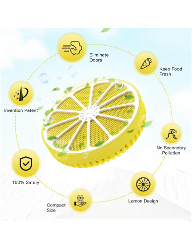 Desodorante de Refrigerador PURUYE 50g, Elimina Olores Eficazmente
