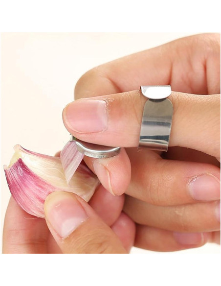 Comimark 5 Pcs Peladores Multifuncionales de Ajo y Castañas