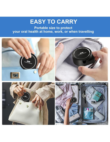 Soporte desinfectante UV para cepillos de dientes Sugar Swan