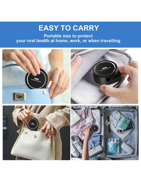 Soporte desinfectante UV para cepillos de dientes Sugar Swan