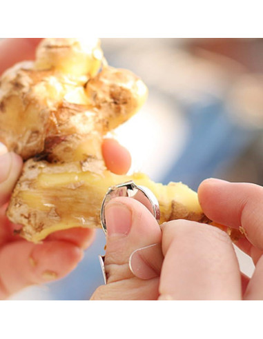 Comimark 5 Pcs Peladores Multifuncionales de Ajo y Castañas