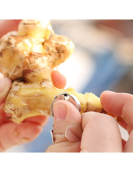 Comimark 5 Pcs Peladores Multifuncionales de Ajo y Castañas