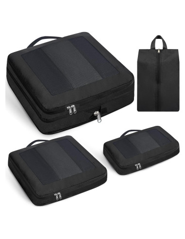 Set de Cubos de Compresión Prezon 4/6/8 Piezas para Viajes