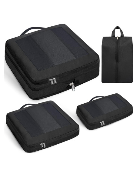 Set de Cubos de Compresión Prezon 4/6/8 Piezas para Viajes