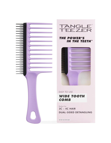 Peine Desenredante Tangle Teezer Dientes Anchos Lila