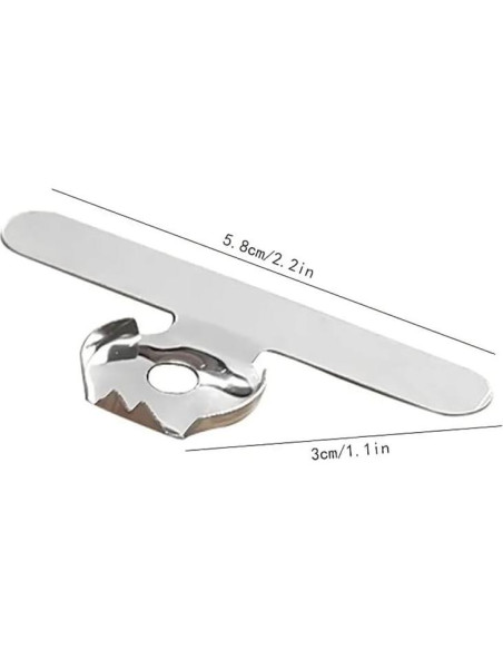 Comimark 5 Pcs Peladores Multifuncionales de Ajo y Castañas