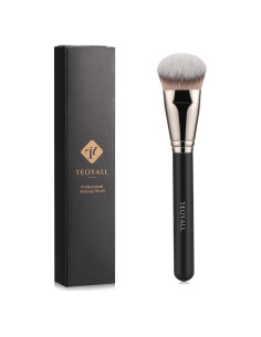 Brocha de Fundación Angulada Plana TEOYALL - Kabuki Sintética Grande