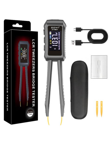 Medidor LCR ZOYI ZT-MD1 10KHz 0.5% Precisión Digital