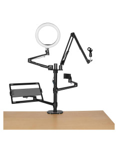 Soporte de Escritorio Gator Frameworks 6-en-1 para Streaming