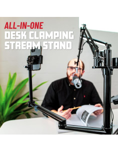 Soporte de Escritorio Gator Frameworks 6-en-1 para Streaming 2