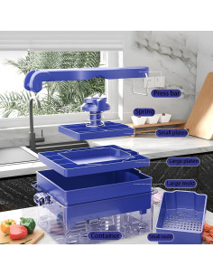 Prensa de Tofu ZGWANSUI 2 Tamaños Apta para Lavavajillas 2