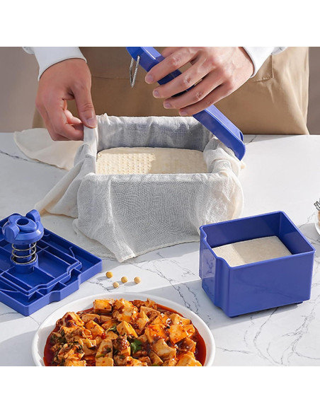 Prensa de Tofu ZGWANSUI 2 Tamaños Apta para Lavavajillas