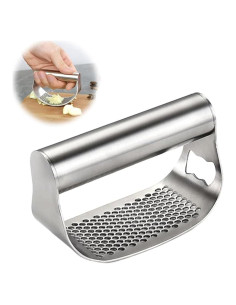 Prensador de Ajo QTPETPAPIU Acero Inoxidable Multifuncional