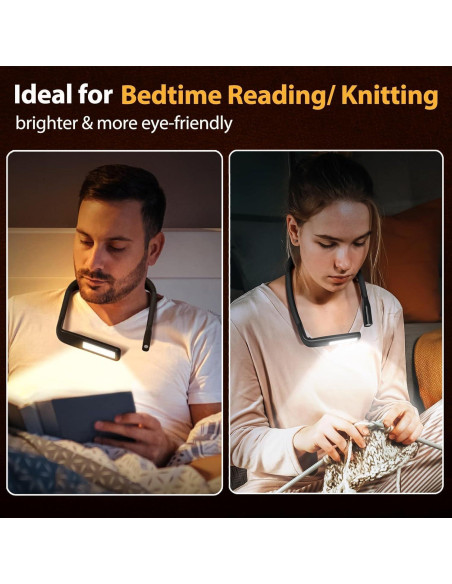 Luz de Lectura para el Cuello EastPin Recargable LED 1800mAh