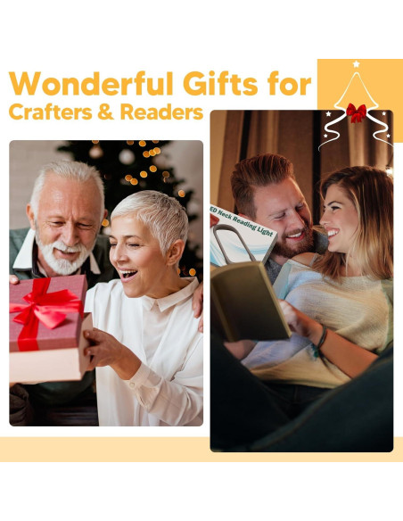 Luz de Lectura para el Cuello EastPin Recargable LED 1800mAh