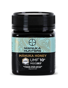Miel de Manuka Hunters UMF 10+ 250g - 100% Pura de Nueva Zelanda