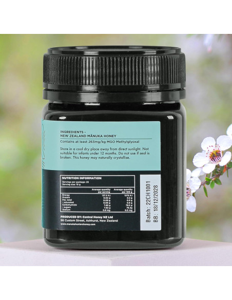 Miel de Manuka Hunters UMF 10+ 250g - 100% Pura de Nueva Zelanda