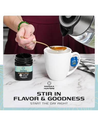Miel de Manuka Hunters UMF 10+ 250g - 100% Pura de Nueva Zelanda