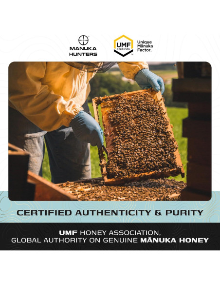 Miel de Manuka Hunters UMF 10+ 250g - 100% Pura de Nueva Zelanda