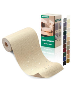 Cinta de Reparación de Lona Impermeable Gheeidau 10x178 cm Beige