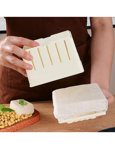 Prensa de Tofu Mangocore de Plástico para Hacer Tofu Casero