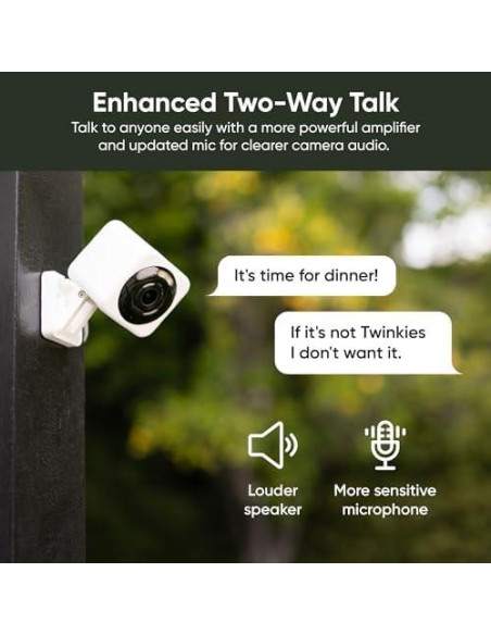 Cámara de Seguridad WYZE v4 2.5K WiFi Interior/Exterior