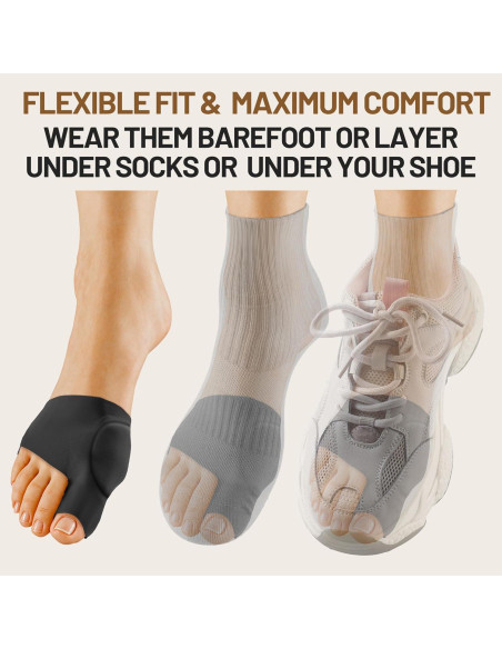 Manga Correctora de Juanetes TPVEEN Beige Pequeño Mujeres