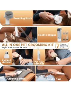 Aspiradora para Perros FIXR PG50 Plus 2.5L 11000Pa 7 en 1 2