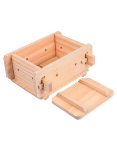 Prensa de Tofu DOITOOL de Madera 22x19x10cm Herramienta Manual