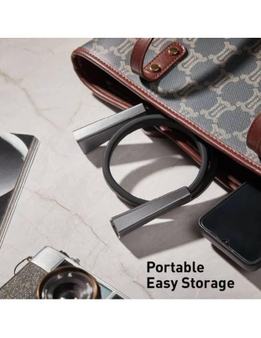 Luz de lectura recargable LED para el cuello RADIXIUM, 4 niveles de brillo