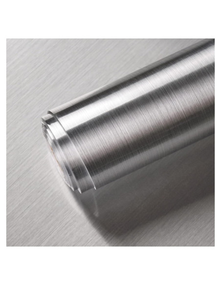 Papel Contacto Autoadhesivo Cohoo Home Acero Inoxidable 1.48m