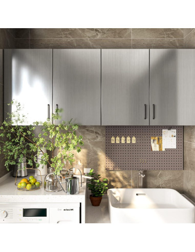 Papel Contacto Autoadhesivo Cohoo Home Acero Inoxidable 1.48m