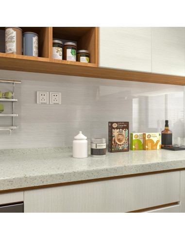 Papel Contacto Autoadhesivo Cohoo Home Acero Inoxidable 1.48m