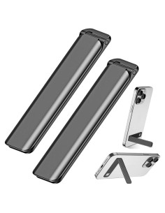 Soporte para Teléfono Móvil Kinizuxi 2Pcs Negro Ajustable