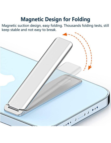 Soporte para Teléfono Móvil Kinizuxi 2Pcs Negro Ajustable