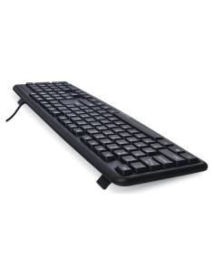 Teclado USB Con Cable Slimline Verbatim 99201 Negro