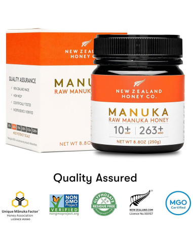Miel Cruda de Manuka UMF 10+ New Zealand Honey Co. 250g